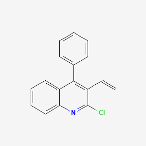 Quinoline, 2-chloro-3-ethenyl-4-phenyl- - 59280-82-9