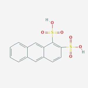 Anthracene-1,2-disulfonic acid - 59114-84-0
