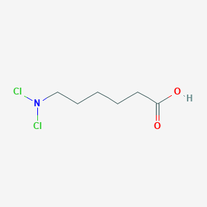 6-(Dichloroamino)hexanoic acid - 59384-08-6