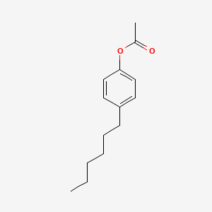 4-Hexylphenyl acetate - 55168-28-0