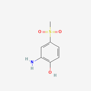 2-Amino-4-(methylsulfonyl)phenol - 98-30-6