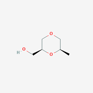 [(2S,6R)-6-Methyl-1,4-dioxan-2-yl]methanol - 54321-52-7