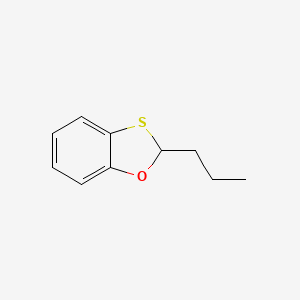 1,3-Benzoxathiole, 2-propyl- - 55148-89-5