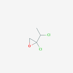 2-Chloro-2-(1-chloroethyl)oxirane - 51107-31-4