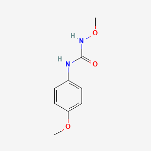 N-Methoxy-N'-(4-methoxyphenyl)urea - 52420-60-7