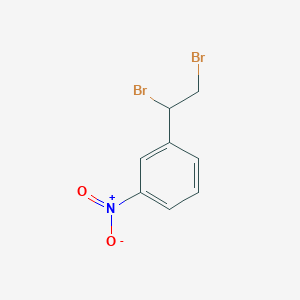 Benzene, 1-(1,2-dibromoethyl)-3-nitro- - 53534-16-0