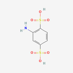 2-Aminobenzene-1,4-disulfonic acid - 98-44-2