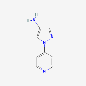 1-(pyridin-4-yl)-1H-pyrazol-4-amine - 28466-04-8