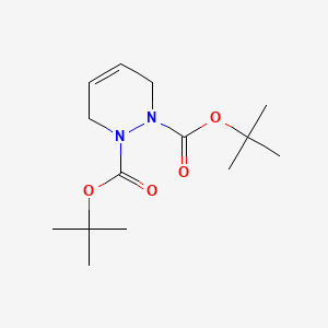 Di-tert-butyl 3,6-dihydropyridazine-1,2-dicarboxylate - 13051-19-9