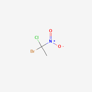 1-Bromo-1-chloro-1-nitroethane - 26482-31-5
