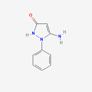 5-amino-1-phenyl-1H-pyrazol-3-ol - 70373-98-7