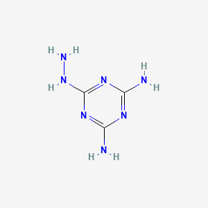 6-Hydrazinyl-1,3,5-triazine-2,4-diamine - 10409-76-4