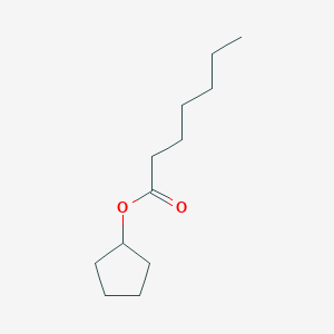 Cyclopentyl heptanoate - 5454-23-9