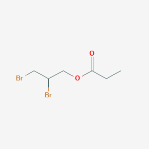 2,3-Dibromopropyl propanoate - 6065-79-8