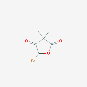 5-Bromo-3,3-dimethyloxolane-2,4-dione - 5463-32-1