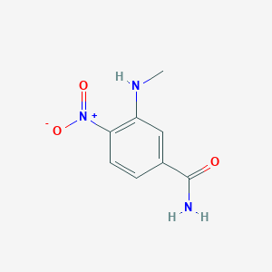 3-(Methylamino)-4-nitrobenzamide - 