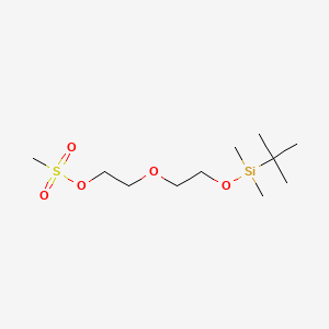 2-[2-[[(1,1-Dimethylethyl)dimethylsilyl]oxy]ethoxy]ethyl 1-methanesulfonate - 