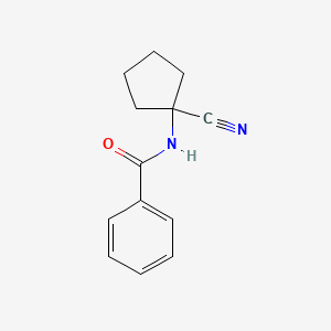 N-(1-Cyanocyclopentyl)benzamide - 91806-24-5