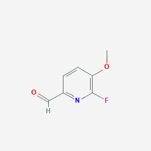 6-Fluoro-5-methoxypicolinaldehyde - 
