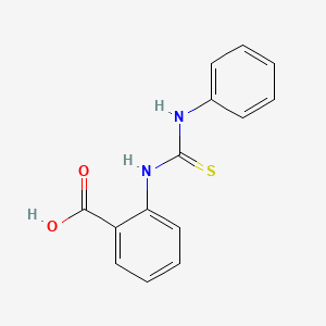2-[(Phenylcarbamothioyl)amino]benzoic acid - 1222-20-4
