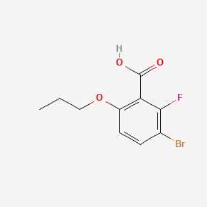 3-Bromo-2-fluoro-6-propoxybenzoic acid - 