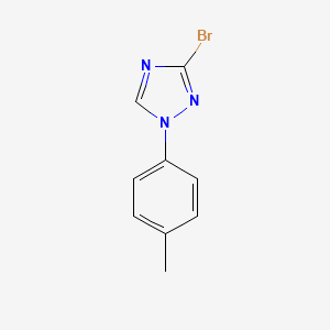 3-Bromo-1-(p-tolyl)-1H-1,2,4-triazole - 