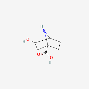 (1S)-3-hydroxy-7-azabicyclo[2.2.1]heptane-1-carboxylic acid - 