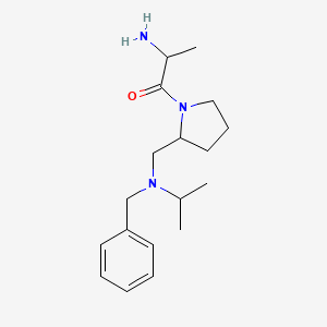 2-Amino-1-((S)-2-((benzyl(isopropyl)amino)methyl)pyrrolidin-1-yl)propan-1-one - 