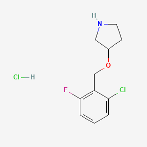 (R)-3-((2-Chloro-6-fluorobenzyl)oxy)pyrrolidine hydrochloride - 