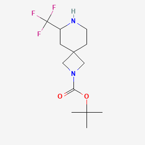 Tert-butyl 6-(trifluoromethyl)-2,7-diazaspiro[3.5]nonane-2-carboxylate - 