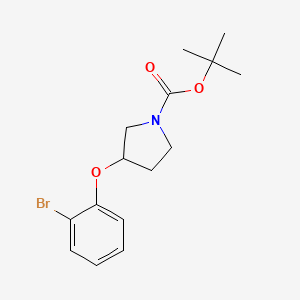 (S)-tert-Butyl 3-(2-bromophenoxy)pyrrolidine-1-carboxylate - 