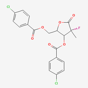 Methyl-5-oxooxolan-2-yl]methyl 4-chlorobenzoate - 
