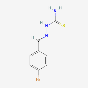 2-[(4-Bromophenyl)methylene]hydrazinecarbothioamide - 36449-43-1