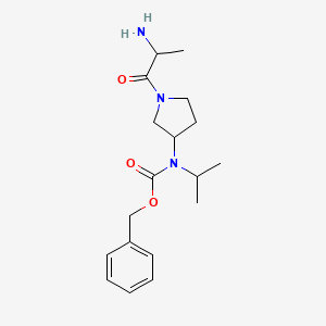 Benzyl (1-((S)-2-aminopropanoyl)pyrrolidin-3-yl)(isopropyl)carbamate - 