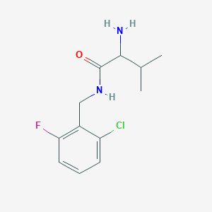 (S)-2-Amino-N-(2-chloro-6-fluorobenzyl)-3-methylbutanamide - 