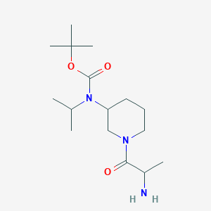 tert-Butyl (1-((S)-2-aminopropanoyl)piperidin-3-yl)(isopropyl)carbamate - 
