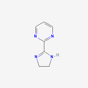 2-(4,5-dihydro-1H-imidazol-2-yl)pyrimidine - 