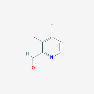 4-Fluoro-3-methylpicolinaldehyde - 