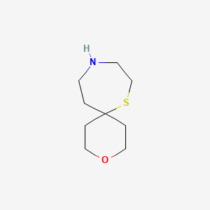 3-Oxa-7-thia-10-azaspiro[5.6]dodecane - 