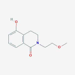 5-hydroxy-2-(2-methoxyethyl)-3,4-dihydroisoquinolin-1(2H)-one - 