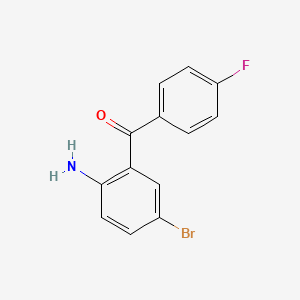 (2-Amino-5-bromophenyl)(4-fluorophenyl)methanone - 395101-26-5