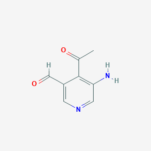 4-Acetyl-5-aminonicotinaldehyde - 