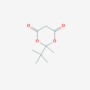 2-Tert-butyl-2-methyl-1,3-dioxane-4,6-dione - 62018-49-9