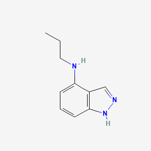 Indazol-4-amine, N-propyl- - 
