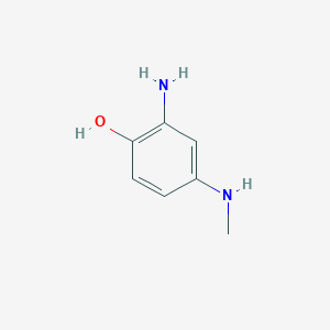 2-Amino-4-(methylamino)phenol - 