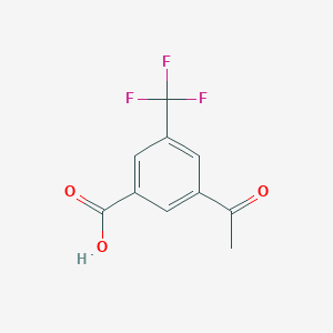 3-Acetyl-5-(trifluoromethyl)benzoic acid - 