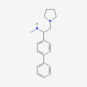 (1-Biphenyl-4-yl-2-pyrrolidin-1-yl-ethyl)-methyl-amine - 669713-91-1