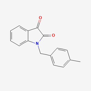 1-(4-methylbenzyl)-1H-indole-2,3-dione - 79183-26-9