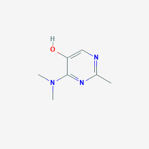 4-(Dimethylamino)-2-methylpyrimidin-5-ol - 