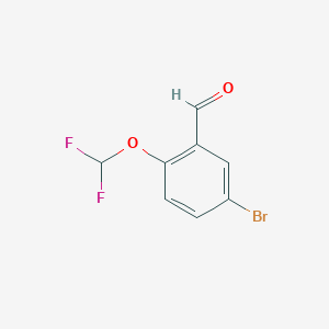 5-Bromo-2-(difluoromethoxy)benzaldehyde - 329269-64-9